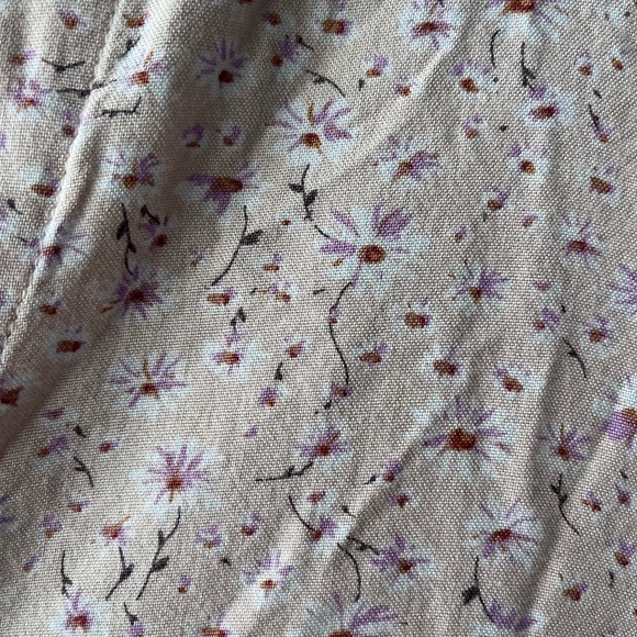 Sim and Sam Cropped Button Down Blouse M - Picture 2 of 2